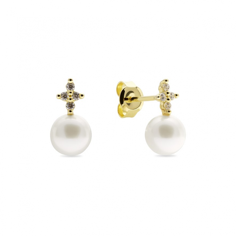 Valeria Ohrstecker 89206605 375er Gelbgold