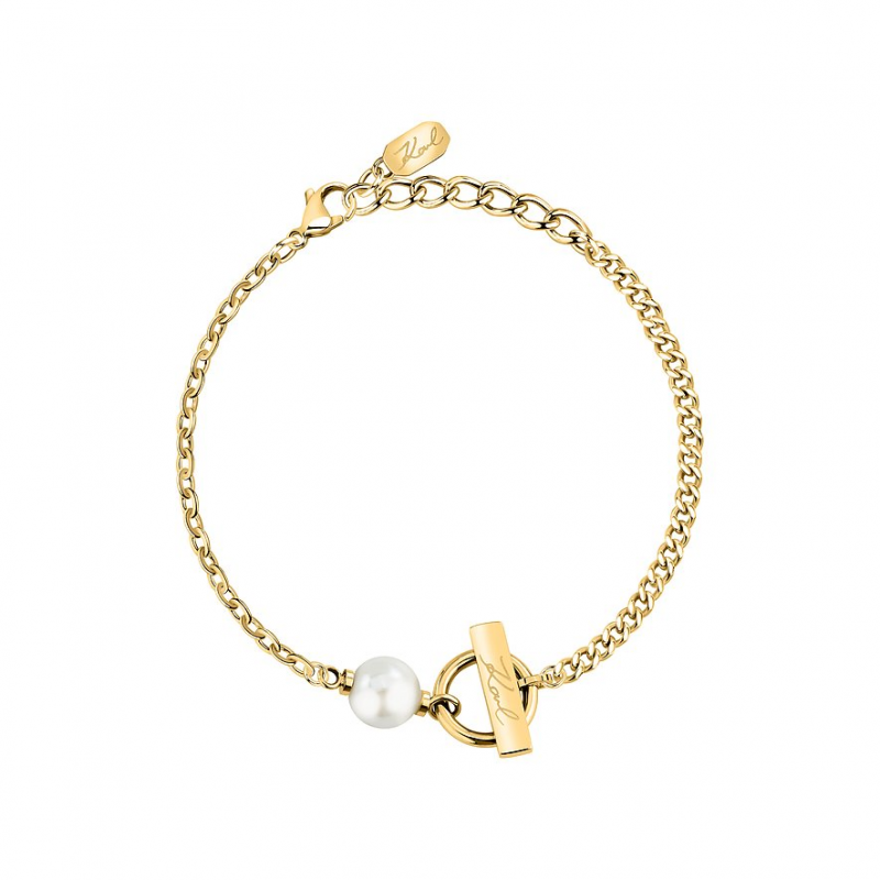 Karl Lagerfeld Armband Pearl KLAYR13 Edelstahl – Bild 1 von 3