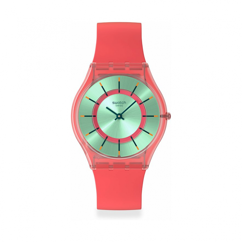 Swatch Unisexuhr 2502 SWATCH ESSENTIALS SS08P111 Kunststoff – Bild 1 von 3