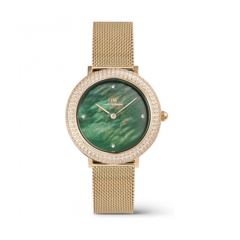 Daniel Wellington Damenuhr Crystalline Bezel DW.DW00100824 Edelstahl – Bild 1 von 3