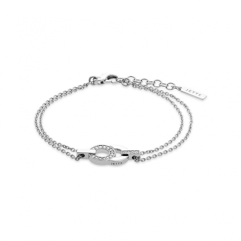 JETTE Armband SWING 89208012 925er Silber, recycelt
