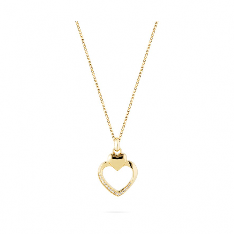 JETTE Kette HEARTS 89208021 925er Silber, recycelt