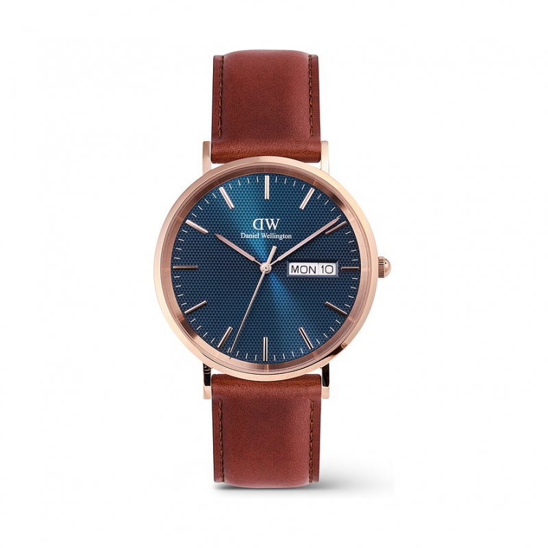 Daniel Wellington Herrenuhr Day Display DW.DW00100830 Edelstahl – Bild 1 von 2