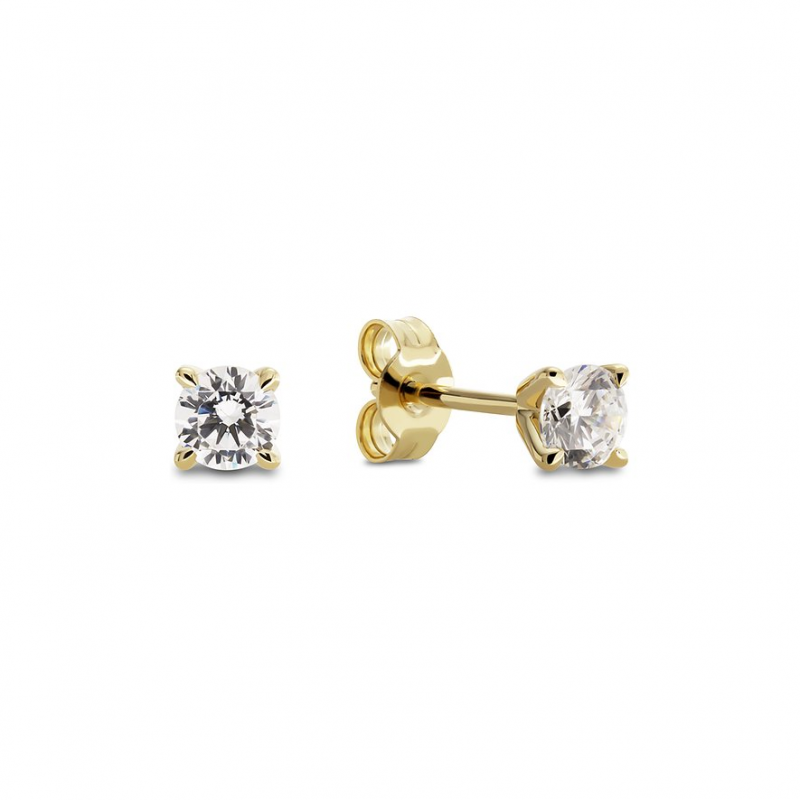 Valeria Ohrstecker Lab Grown CHRIST 89210610 585er Gelbgold
