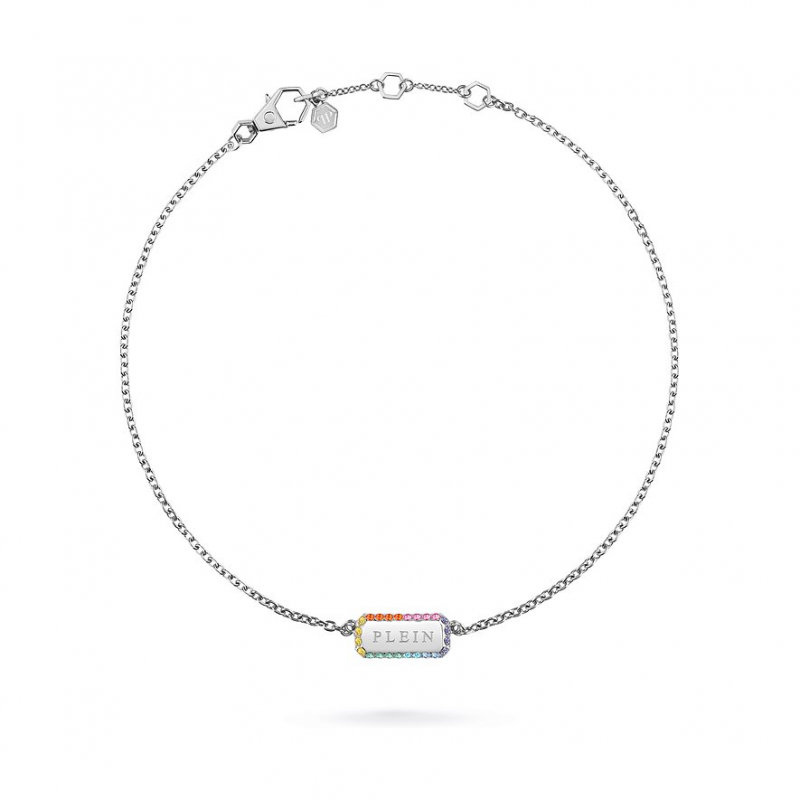 Philipp Plein Kette PJQEA04NU Edelstahl, recycelt, Edelstahl, recycelt – Bild 1 von 2