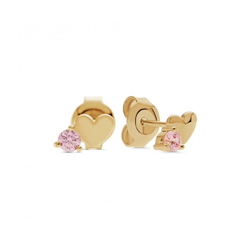 FAVS Little Friends Kinderohrring 89210894 375er Gelbgold – Bild 1 von 2