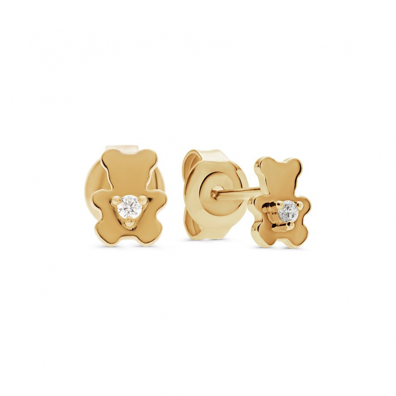 FAVS Little Friends Kinderohrring 89210895 375er Gelbgold – Bild 1 von 2