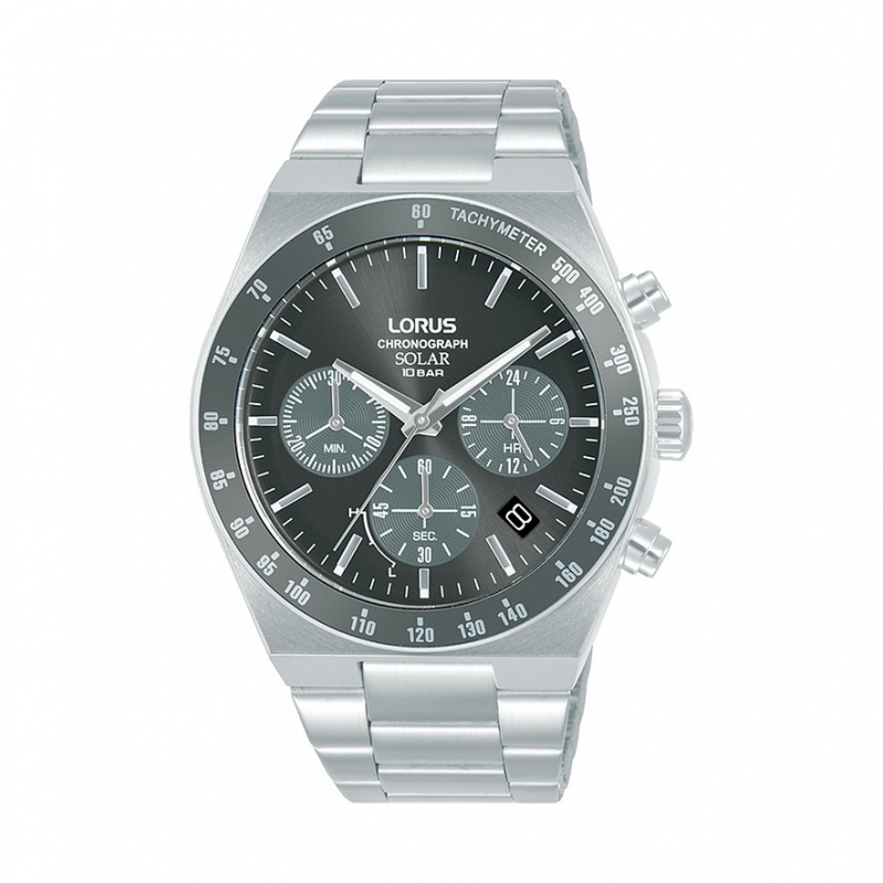 Lorus Chronograph Solar RZ519AX9 Edelstahl
