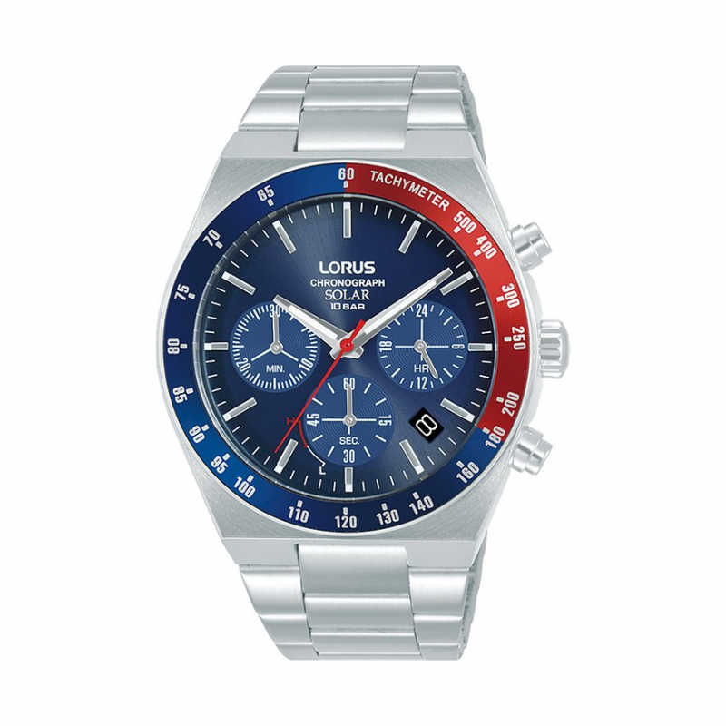 Lorus Chronograph Solar RZ521AX9 Edelstahl