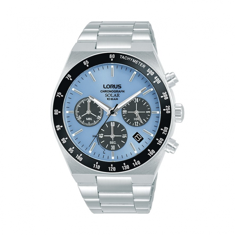 Lorus Chronograph Solar RZ525AX9 Edelstahl