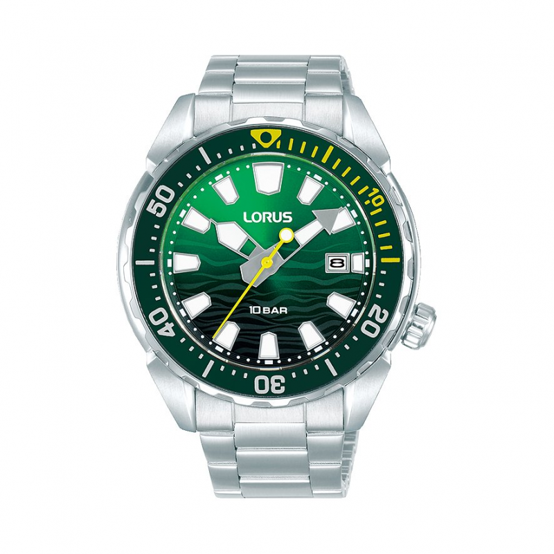 Lorus Herrenuhr Sports RH949RX9 Edelstahl
