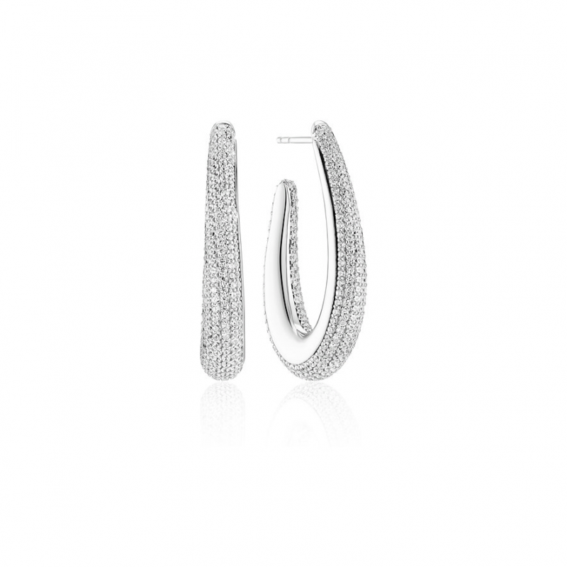 Sif Jakobs Jewellery Creolen SJ-E2484-CZ 925er Silber
