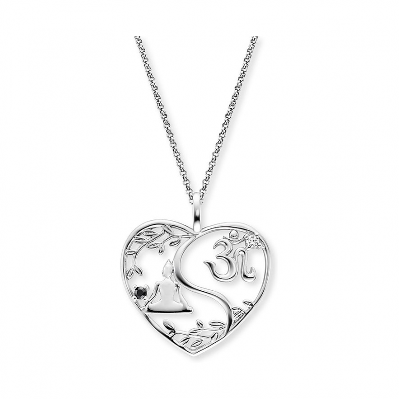 Engelsrufer Kette SS25 ERN-YIYAHEARTLEAF-ZI 925er Silber