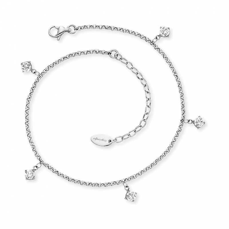Engelsrufer Fußkette SS25 ERFS-SHINY-ZI Edelstahl