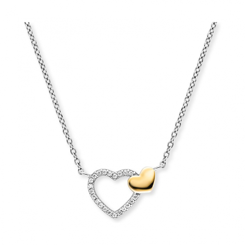 Engelsrufer Kette SS25 ERN-HEARTBEAT-ZI-BIG 925er Silber