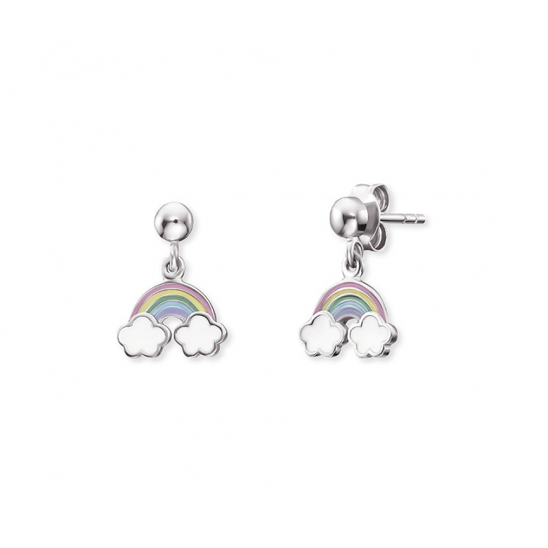 Engelsrufer Ohrstecker SS25 HEES-RAINBOW Edelstahl, Emaille