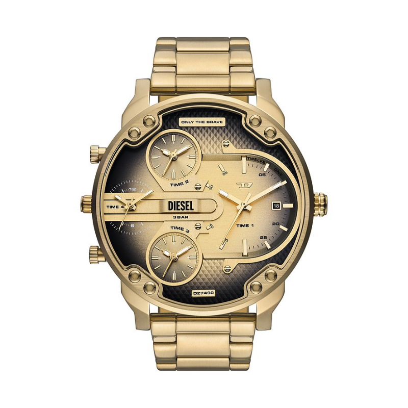 Diesel Herrenuhr Mr. Daddy Slim DZ7490 Edelstahl – Bild 1 von 3