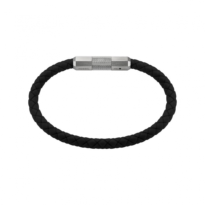 Fossil Armband Knox JF04884040 Silikon, Edelstahl – Bild 1 von 3