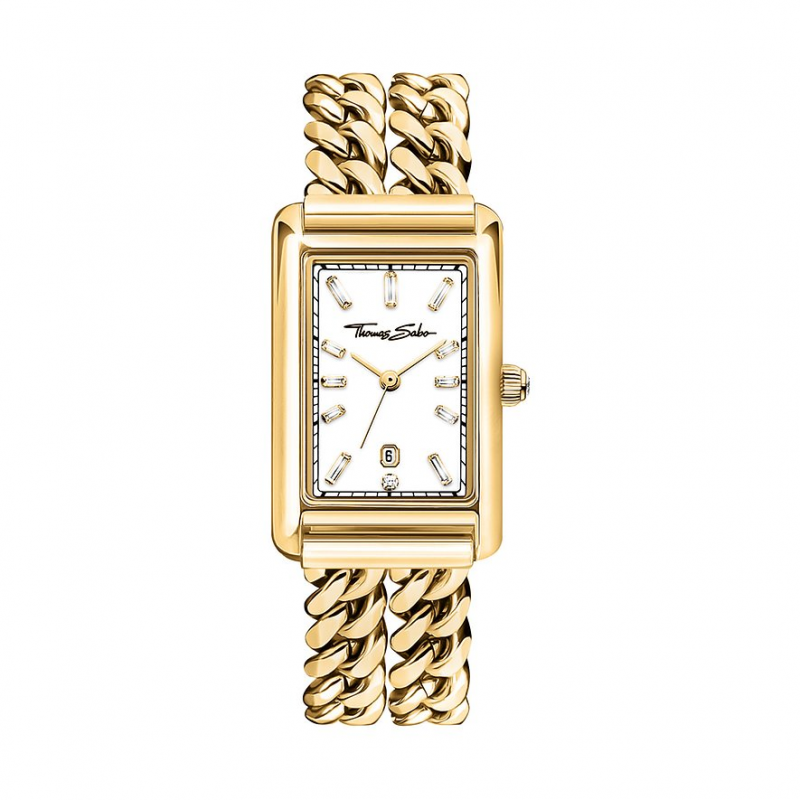 Thomas Sabo Damenuhr WA0429-291-207-22 MM Edelstahl – Bild 1 von 3