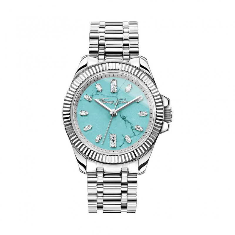 Thomas Sabo Damenuhr WA0435-201-209-33 MM Edelstahl – Bild 1 von 3