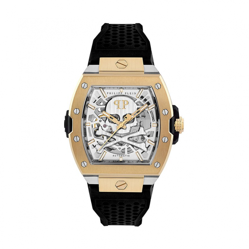 Philipp Plein Herrenuhr The Skeleton 2.0 PWJFA0825 Edelstahl – Bild 1 von 3
