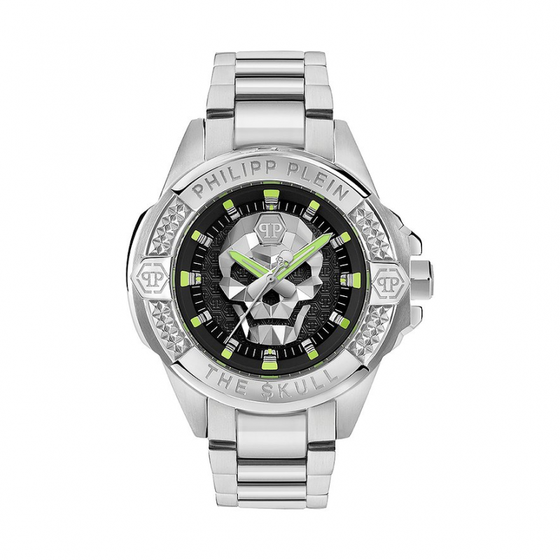 Philipp Plein Herrenuhr The Skull PWAAA2725 Edelstahl – Bild 1 von 3
