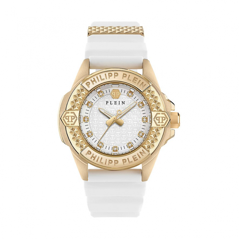 Philipp Plein Damenuhr Plein Majesty PWOFA0125 Edelstahl – Bild 1 von 3