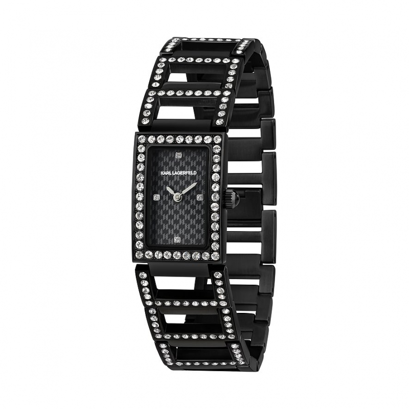 Karl Lagerfeld Damenuhr Paris R0553103501 Edelstahl – Bild 1 von 3