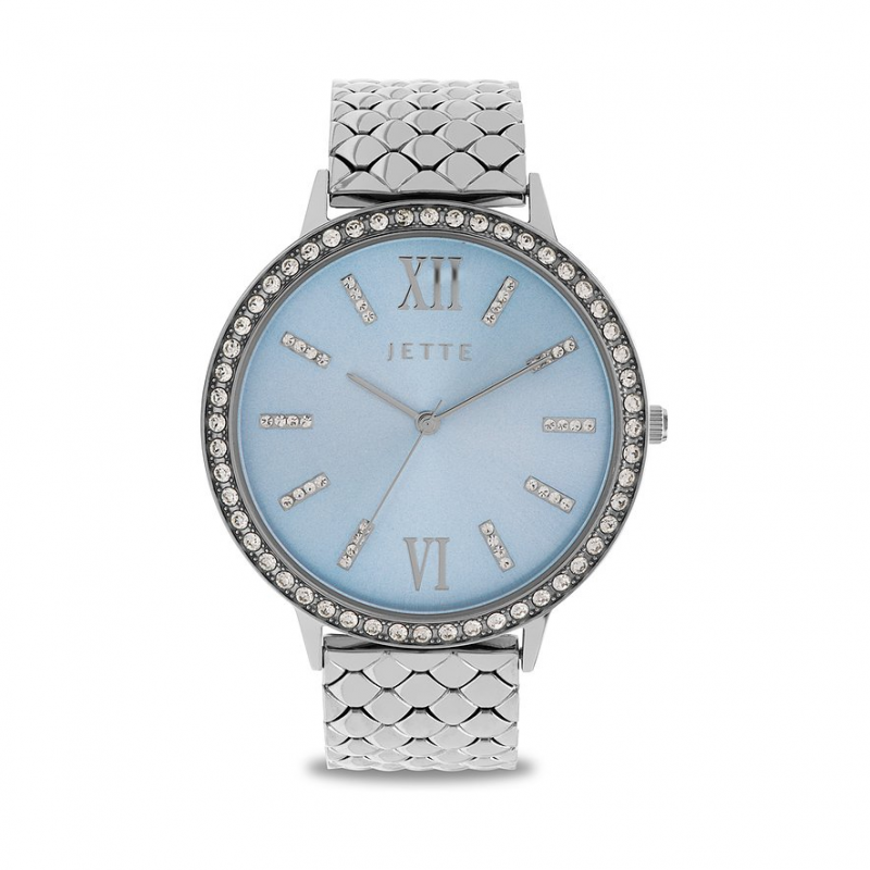 JETTE Damenuhr SNAKE 89217147 Edelstahl