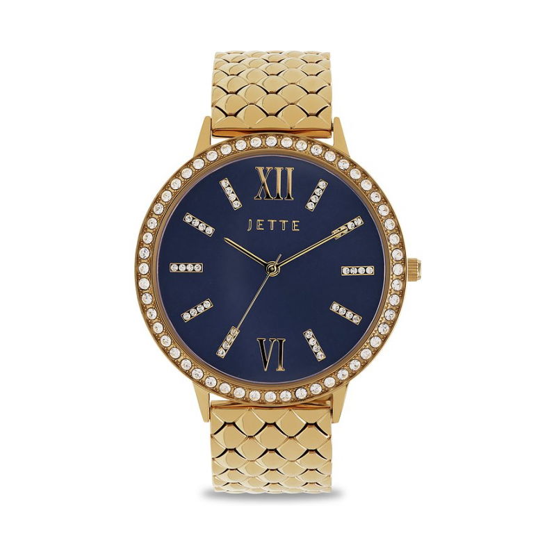 JETTE Damenuhr SNAKE 89217149 Edelstahl