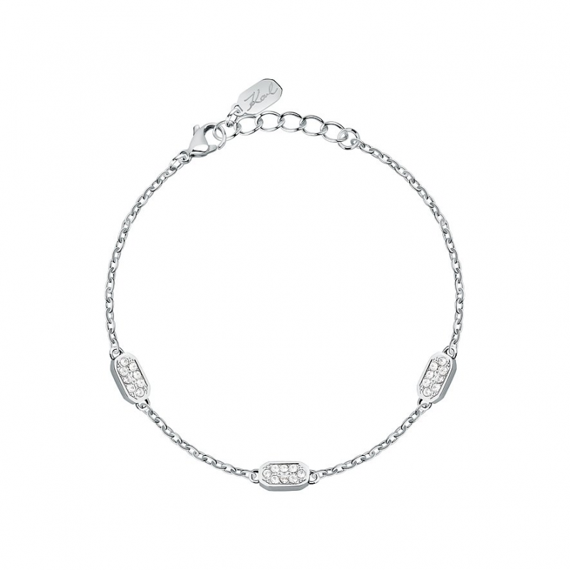 Karl Lagerfeld Armband Crystals KLAYC65 Edelstahl – Bild 1 von 3