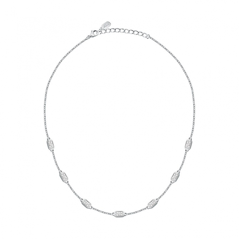 Karl Lagerfeld Kette Crystals KLAYC63 Edelstahl – Bild 1 von 3