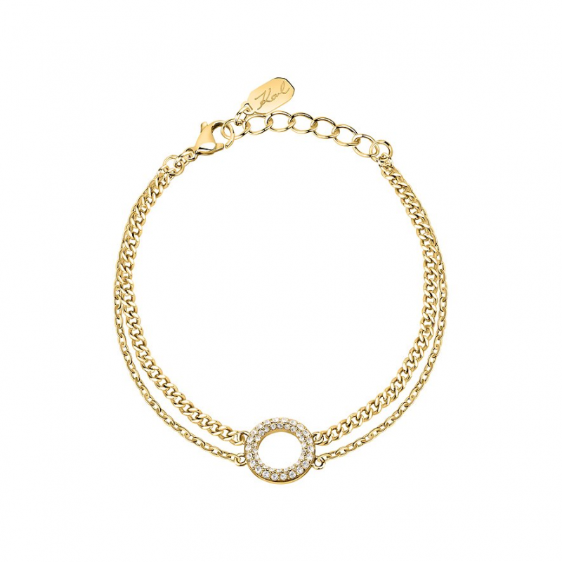 Karl Lagerfeld Armband Crystals KLAYC56 Edelstahl – Bild 1 von 3