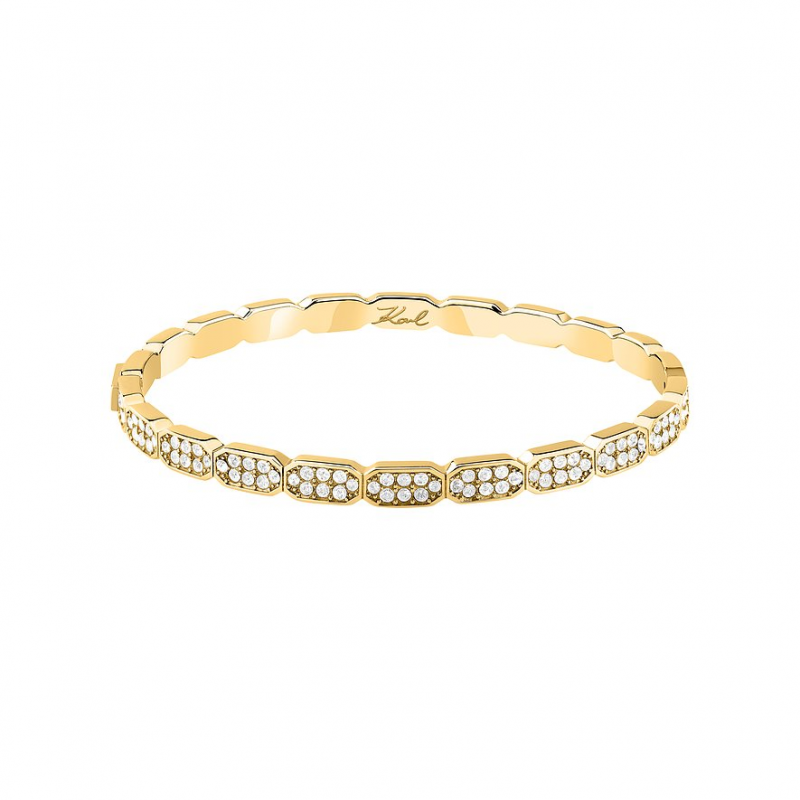 Karl Lagerfeld Armreif Crystals KLAYC59 Edelstahl – Bild 1 von 3