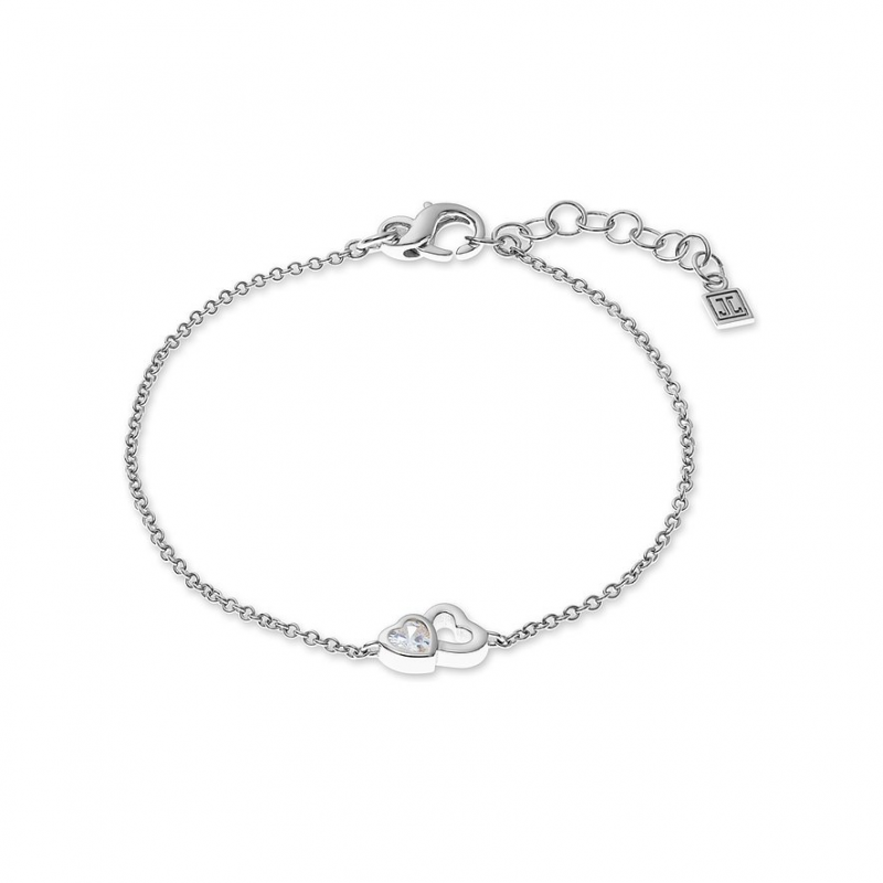 JETTE Armband HEARTS 89217279 925er Silber, recycelt