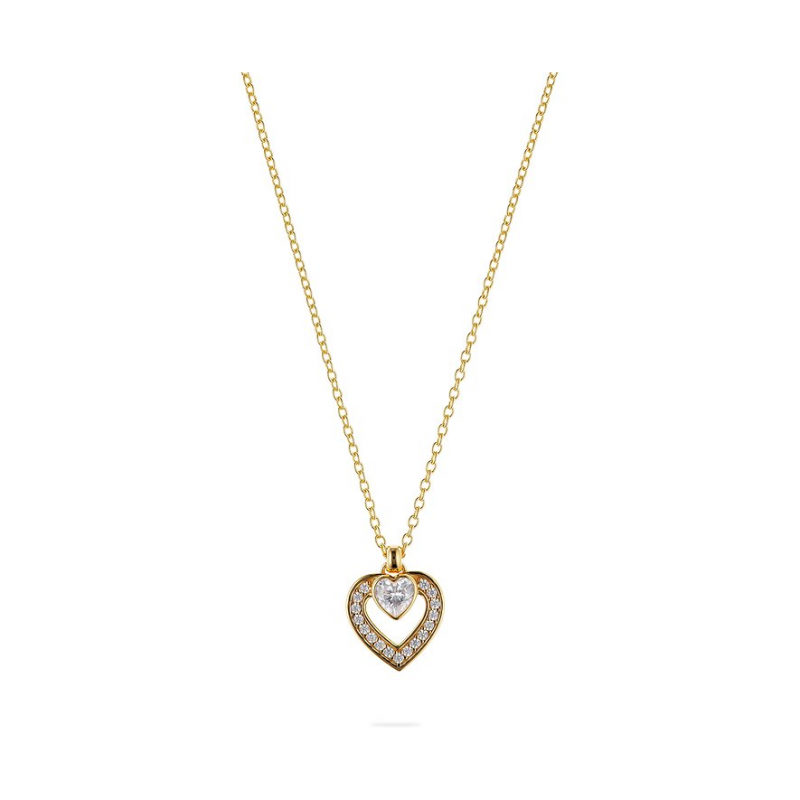 JETTE Kette HEARTS 89217359 925er Silber, recycelt
