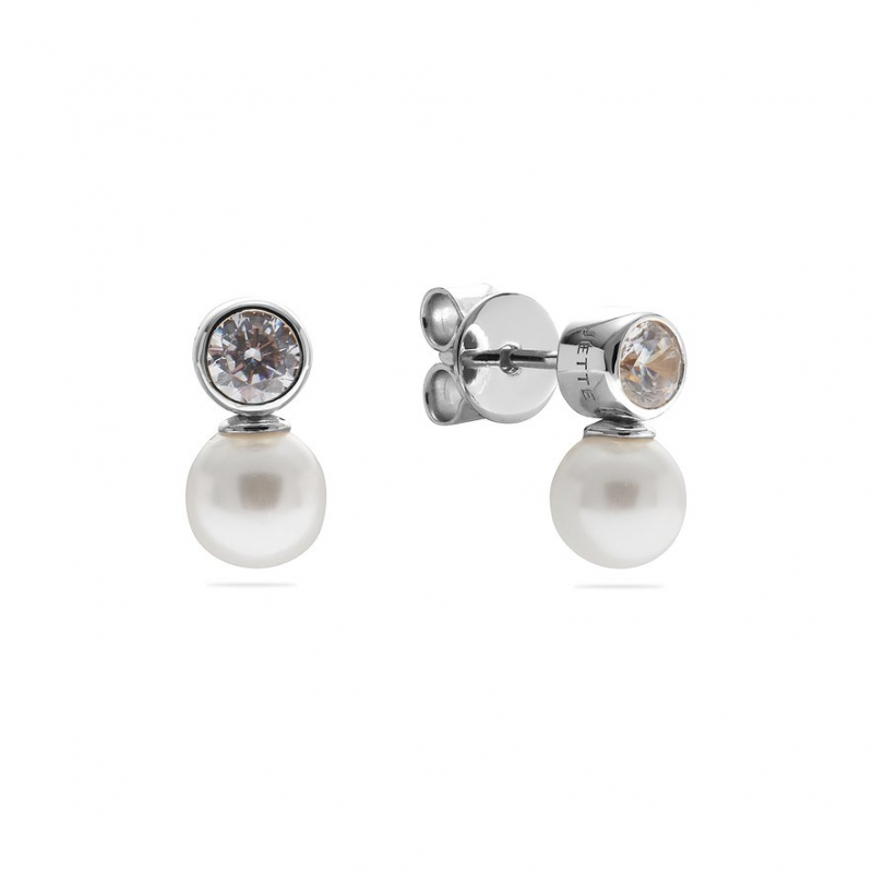 JETTE Ohrstecker JOY 89217898 925er Silber, recycelt