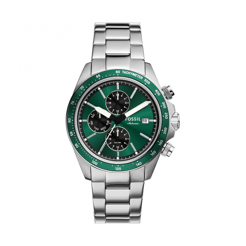 Fossil Herrenuhr Autocross FS6127 Edelstahl – Bild 1 von 3