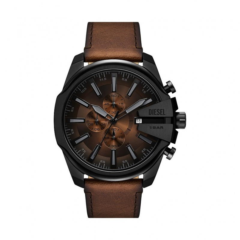 Diesel Chronograph Mega Chief Slim DZ4692 Edelstahl – Bild 1 von 3
