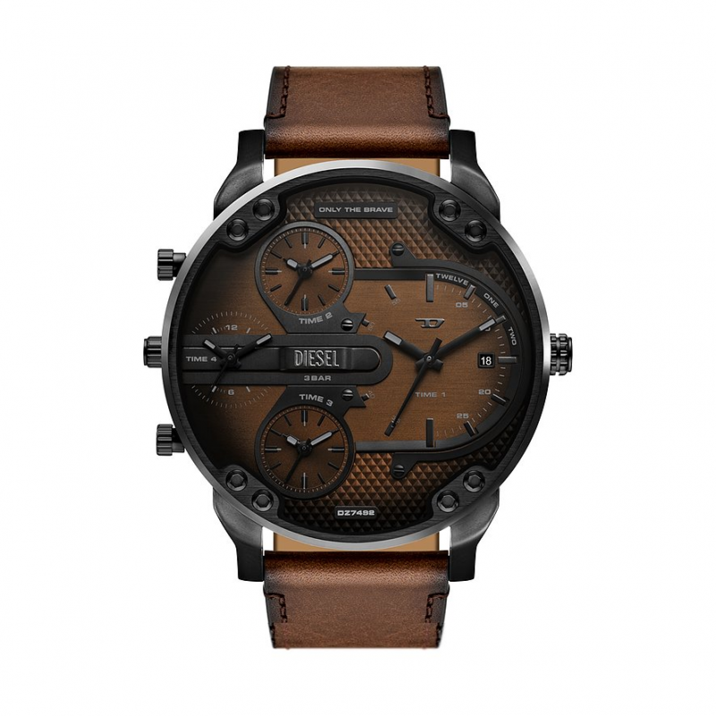 Diesel Herrenuhr Mr. Daddy Slim DZ7492 Edelstahl – Bild 1 von 3