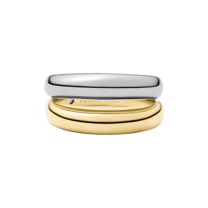 Fossil Damenring Ellis JF04876998 Edelstahl – Bild 1 von 3