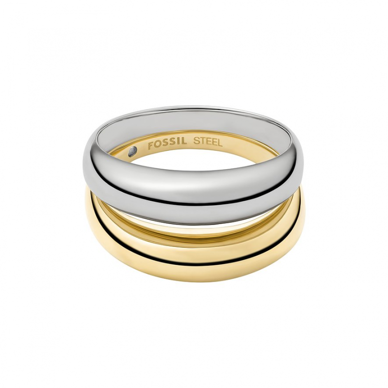 Fossil Damenring Ellis JF04876998 Edelstahl – Bild 1 von 3