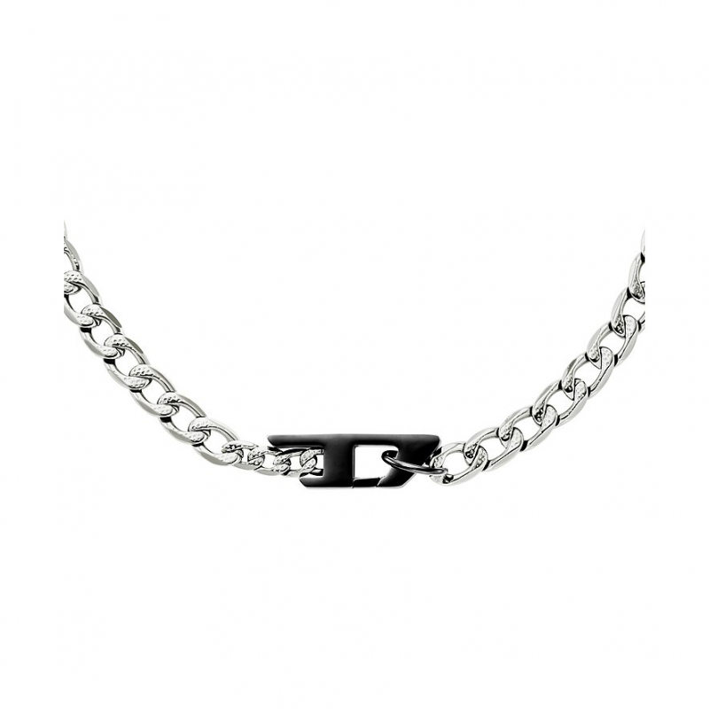 Diesel Kette D Logo DX1636931 Edelstahl – Bild 1 von 2