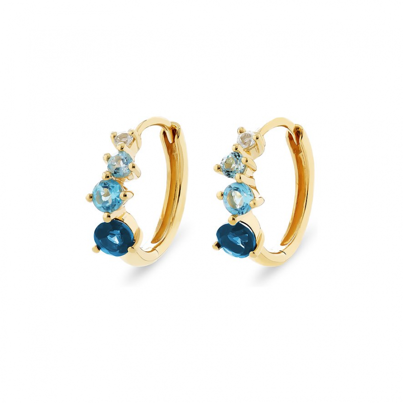 Valeria Creolen 89218552 375er Gelbgold