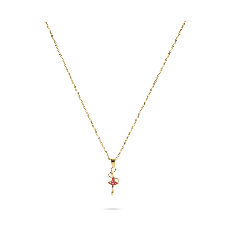 FAVS Little Friends Kinderkette 89219076 925er Silber, Emaille