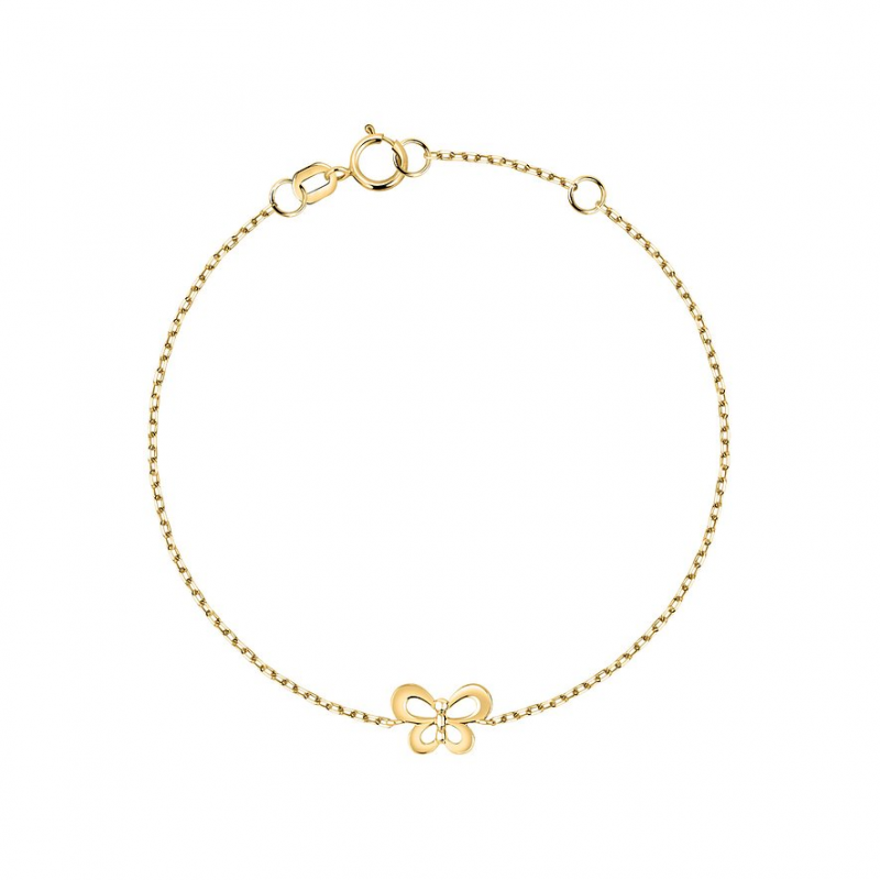 FAVS Little Friends Armband 89219455 375er Gelbgold – Bild 1 von 3