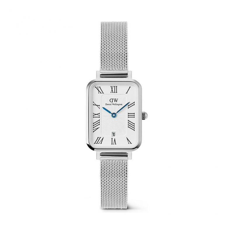 Daniel Wellington Damenuhr Quadro DW.DW00100863 Edelstahl – Bild 1 von 3