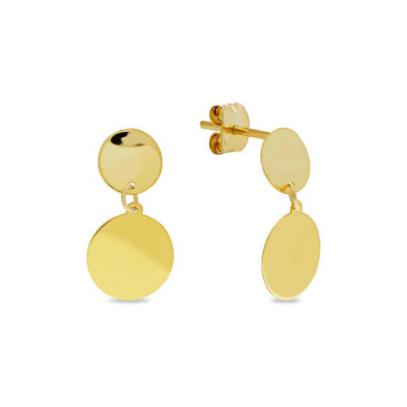 FAVS Ohrhänger 89219685 375er Gelbgold
