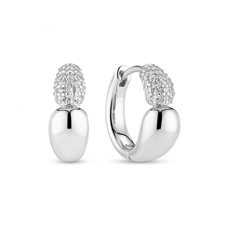 Sif Jakobs Jewellery Creolen SJ-E2582-CZ 925er Silber