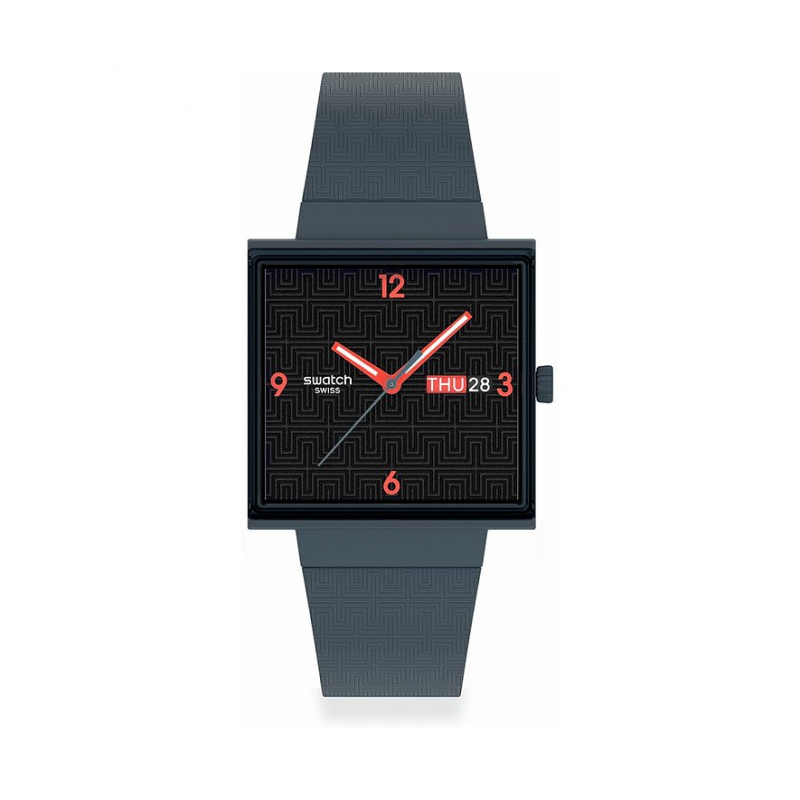 Swatch Unisexuhr 2508 SWATCH ESSENTIALS SO34M701 Kunststoff – Bild 1 von 2